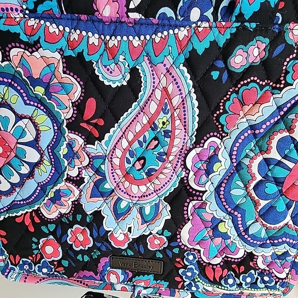 Vera Bradley Grand Hanging Organizer Haymarket Paisley Travel Toiletry Bag NWT - Picture 10 of 10